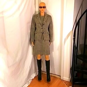 🔥 NWOT Saks Fifth Avenue Wool Dress Suit